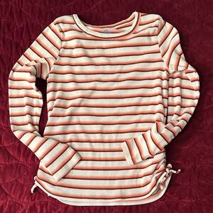 Thereabouts Cozy Striped Long Sleeve Kids Tee